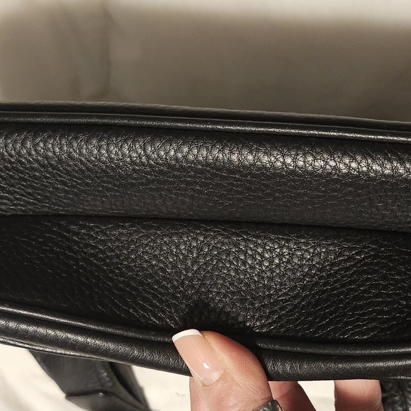 Banana Republic Black Leather Shoulder Bag - Picture 12 of 13